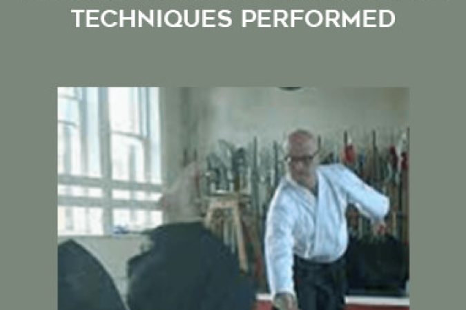 Shigeho Tanaka - Demonstration of basic Aikido techniques performed onnline courses