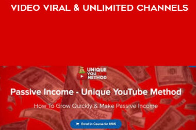 Dejan Nikolic - Unique YouTube Method - Make Any Video Viral & Unlimited Channels onnline courses