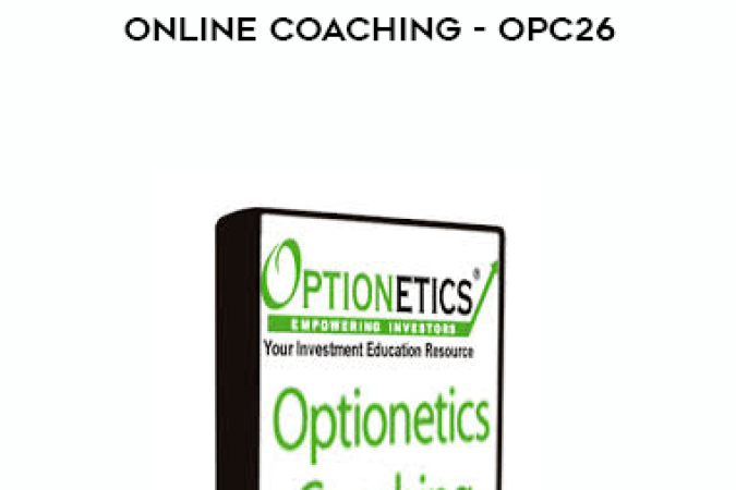 Nick Gazzolo - Optionetics - Online Coaching - OPC26 onnline courses