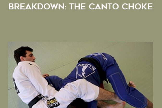 Victor Genovesi - Fastest Sub at Pans Technique Breakdown: The Canto Choke onnline courses