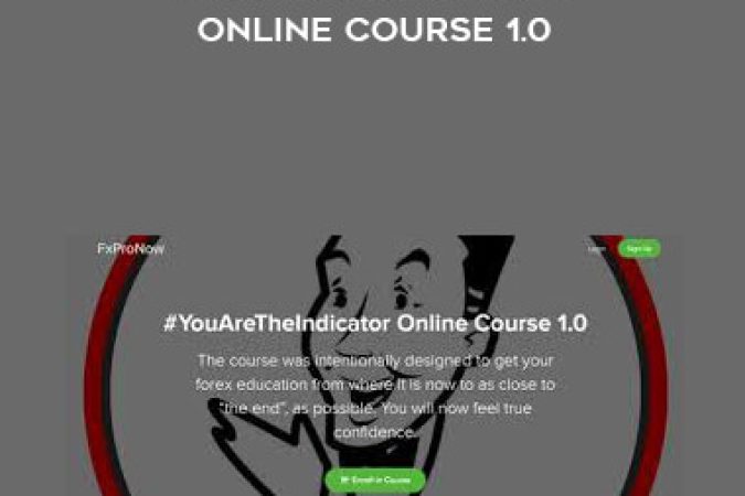 FXProNow - YouAreTheIndicator Online Course 1.0 onnline courses