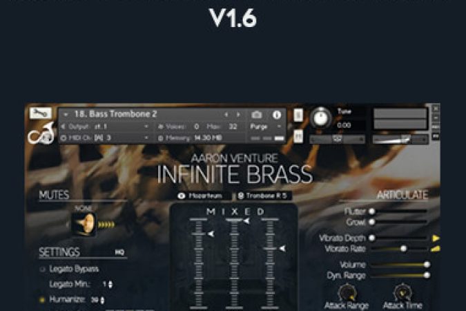 Aaron Venture Infinite Brass v1.6 onnline courses