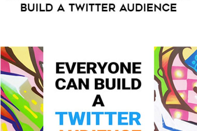 (Video course) Daniel Vassallo – Everyone Can Build a Twitter Audience onnline courses