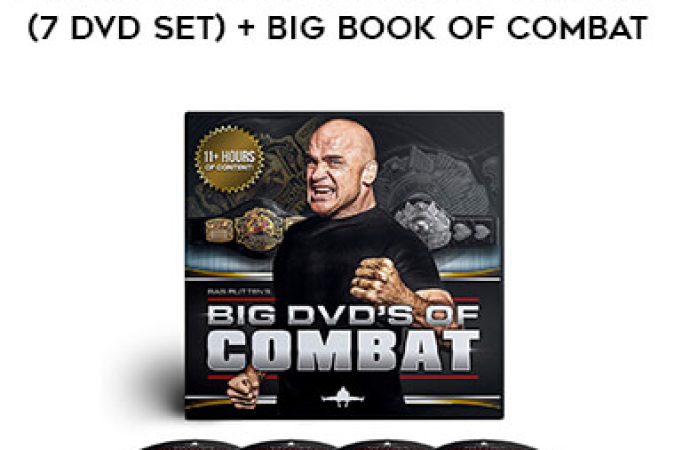 Bas Rutten's Big DVDs of Combat (7 DVD set) + Big book of combat onnline courses