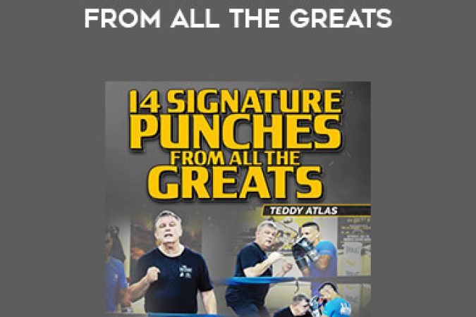 Teddy Atlas - 14 Signature Punches from All the Greats onnline courses