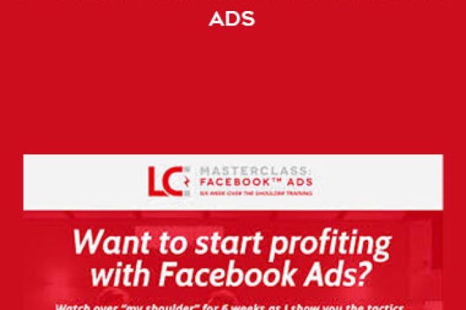 Scott Oldford - Leadcraft Masterclass-Facebook Ads onnline courses