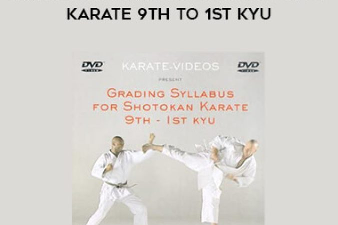 Grading Syllabus for Shotokan Karate 9th to 1st Kyu onnline courses