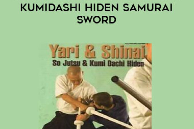 Yari Spear & Kendo Shinai DVD Akeshi so-jutsu kumidashi hiden samurai sword onnline courses