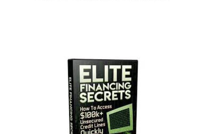 Ronnie Sandlin - Elite Financing Secrets onnline courses