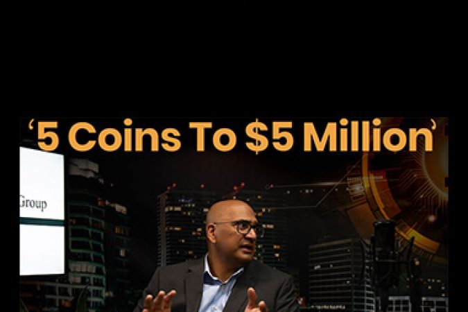 Teeka Tiwari - 5 Coins to $5 Million onnline courses