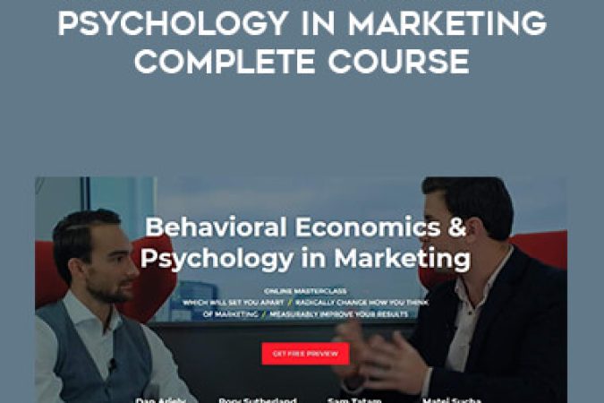 (Video course) Mindworx – Behavioral Economics & Psychology in Marketing Complete Course onnline courses