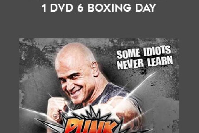 Bas Rutten - Punk Payback Season 1 DVD 6. Boxing Day onnline courses