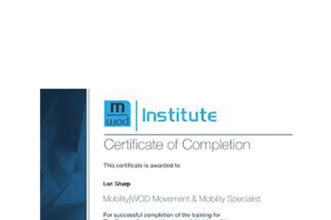 MobilityWOD - Movement & Mobility 101 onnline courses