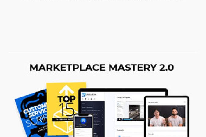 Tom Cormier - Marketplace Mastery 2.0 onnline courses