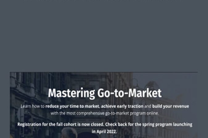 Isabelle & Scott - Mastering Go to Market onnline courses