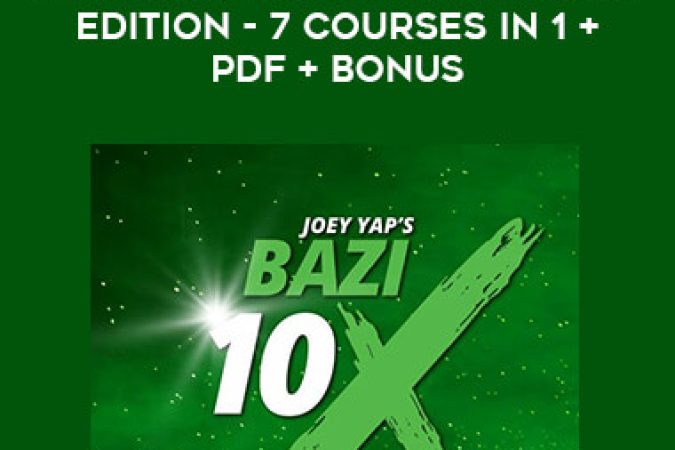 NEW BAZI 10X 2020 Complete Edition - 7 Courses in 1 + PDF + Bonus onnline courses