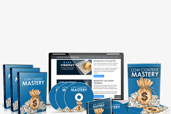 David Ford - Low Content Mastery Course onnline courses