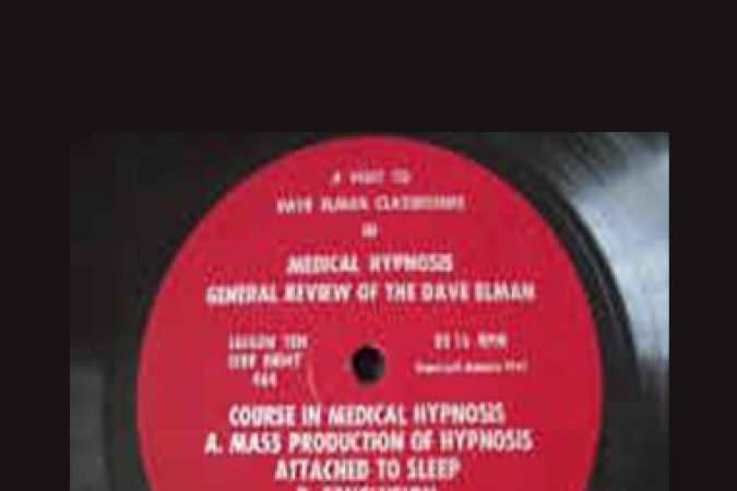 Dave Elman - Medical Hypnosis Course onnline courses