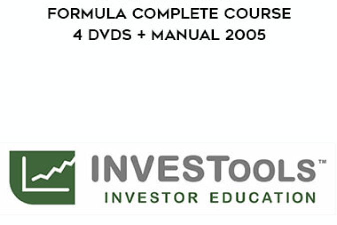 INVESTools - 5-step Investing Formula Complete Course - 4 DVDs + Manual 2005 onnline courses