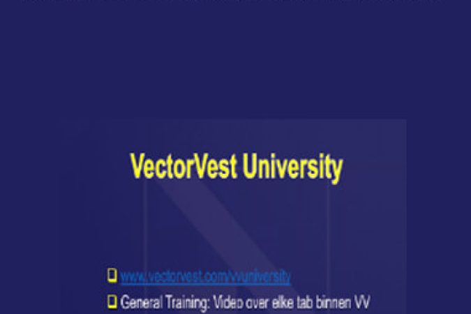 VectorVest University - All About VectorVest presented onnline courses