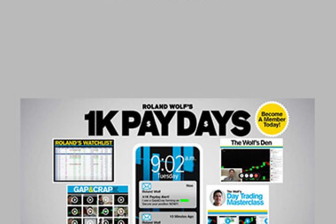 Roland Wolf - $1K Paydays onnline courses