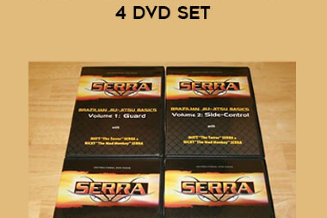 Matt Serra Brazilian Jiu-Jitsu Basics 4 Dvd Set onnline courses