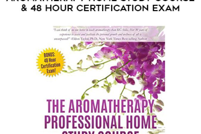 Aromatherapy Home Study Course & 48 Hour Certification Exam onnline courses