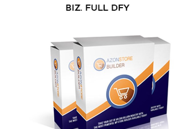 Azon Store Builder Full Funnel – Must Have For Amazon Biz. Full DFY onnline courses