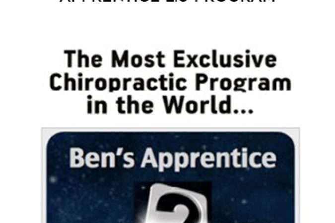 Ben Cummings – Apprentice 2.0 Program onnline courses