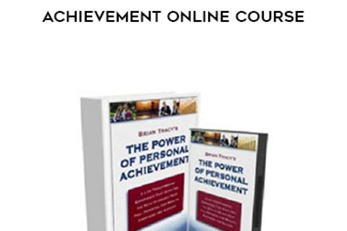 Brian Tracy – The Power of Personal Achievement Online Course onnline courses