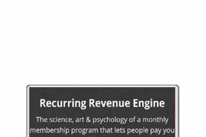 Bushra Azhar – Recurring Revenue Engine 2018 onnline courses