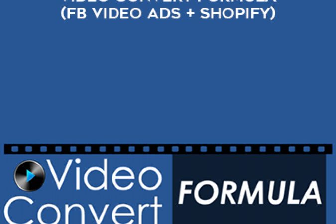 Charlie Kim – Video Convert Formula (FB VIDEO ADS + SHOPIFY) onnline courses