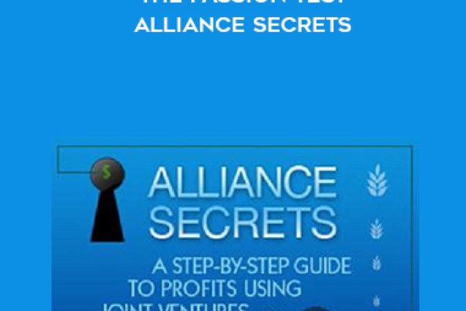 Chris Attwood & Janet Bray Attwood – The Passion Test – Alliance Secrets onnline courses