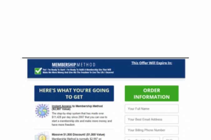 Chris Luck – Membership Method 2018 onnline courses