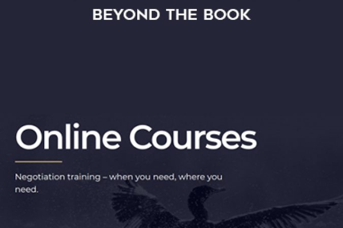 Chris Voss – Never Split the Difference Beyond the Book onnline courses