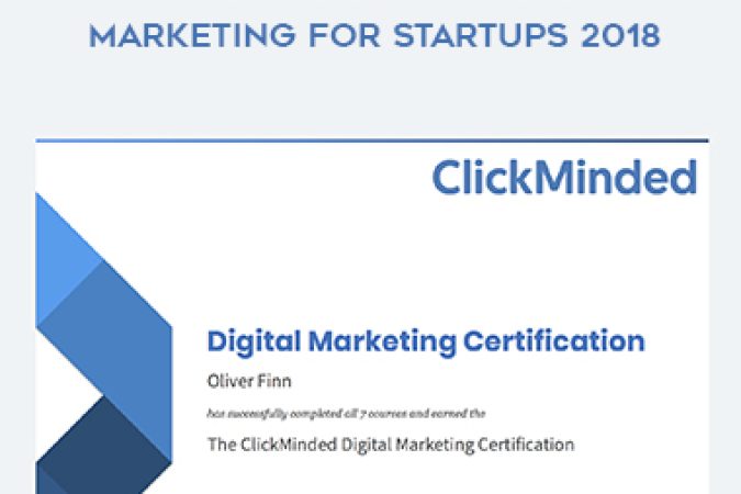 ClickMinded – 7 world-class Digital Marketing for Startups 2018 onnline courses