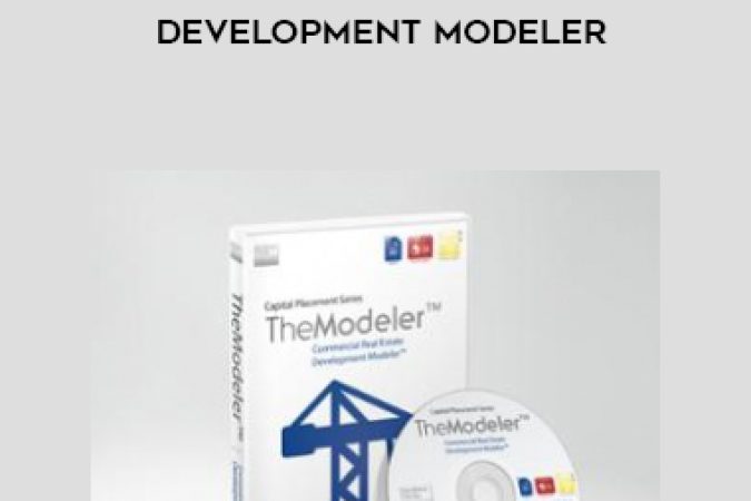 Commercial Real Estate Development Modeler onnline courses