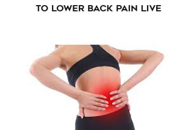 Cor-Kinetic - Personal Trainers Guide To Lower Back Pain LIVE onnline courses