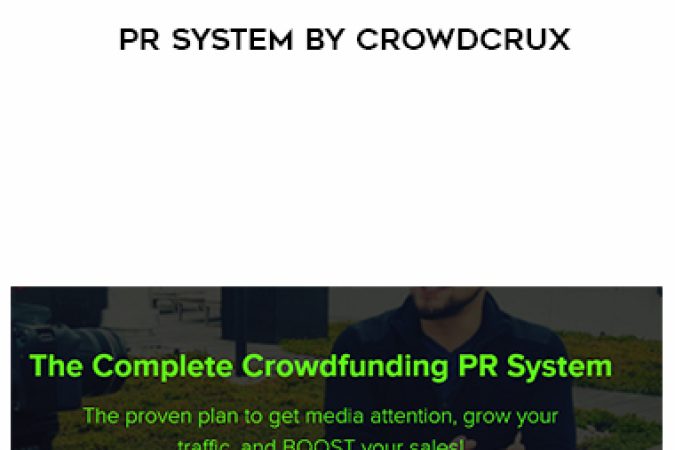 Crowdcrux Teachable - The Complete Crowdfunding PR System by CrowdCrux onnline courses