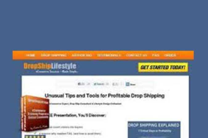 DROPSHIPLIFESTYLE onnline courses