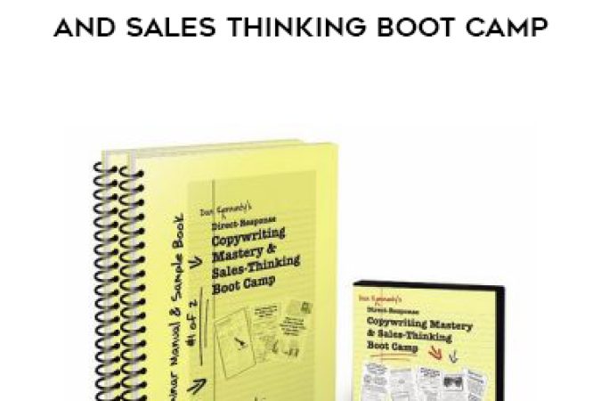 Dan Kennedy- Copywriting Mastery and Sales Thinking Boot Camp onnline courses