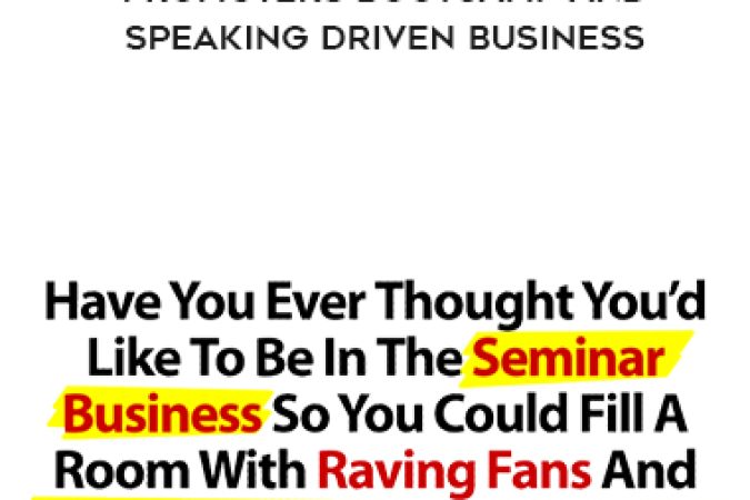 Dan Kennedy and Ron LeGrand – Promoters Bootcamp and Speaking Driven Business onnline courses