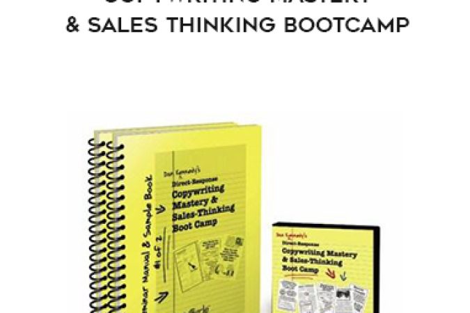 Dan Kennedy – Copywriting Mastery & Sales Thinking Bootcamp onnline courses