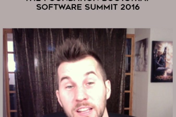 Dane Maxwell – The Foundation Bootstrap Software Summit 2016 onnline courses