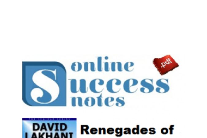 Dave Lakhani – Renegades of Persuasion onnline courses