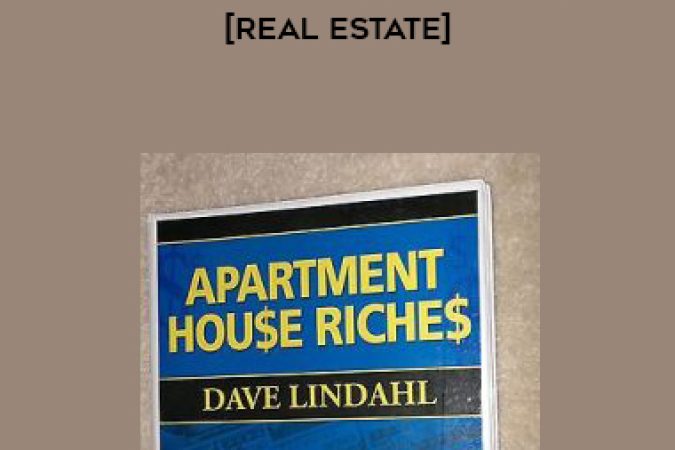 Dave Lindahl – Apartment House Riches [Real Estate] onnline courses