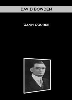 David Bowden - Gann Course onnline courses