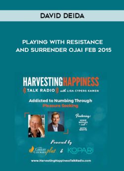 David Deida - Playing with Resistance and Surrender Ojai Feb 2015 onnline courses