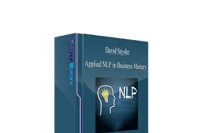 David Snyder - Applied NLP in Business Mastery onnline courses