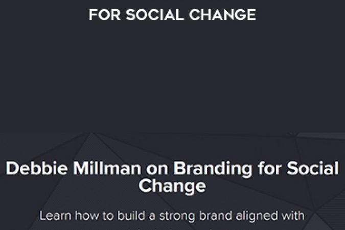 Debbie Millman – Debbie Millman on Branding for Social Change onnline courses